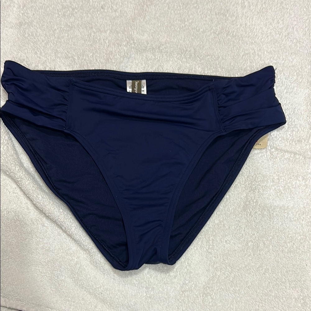 Tommy Bahama Blue Bikini Swim Bottom